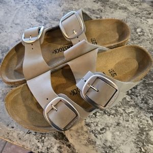New Birkenstock Arizona Big Buckle Slide Sandals